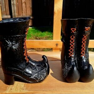 Witch Boots Candy Dish